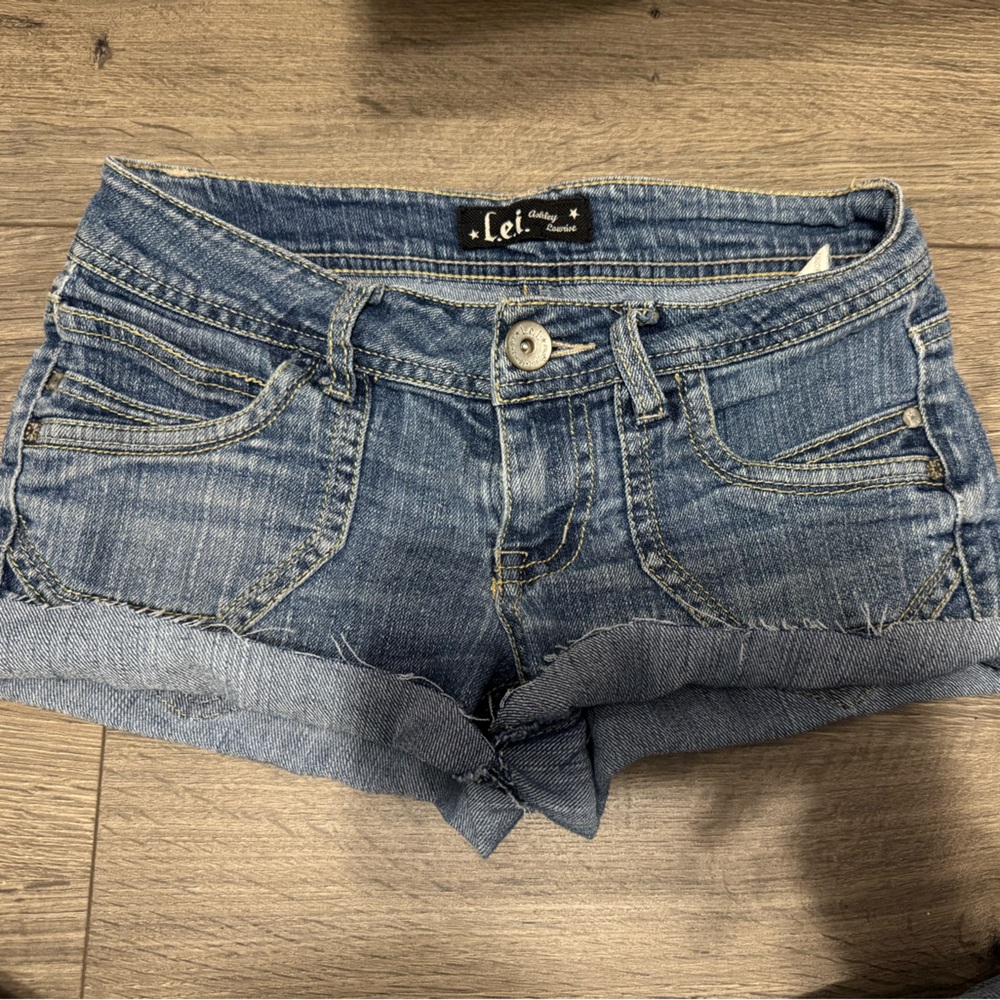 LEI Classic Blue Denim Shorts